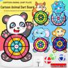 Interactive Kids' Sticky Ball Dart Board for Indoor & Outdoor Play