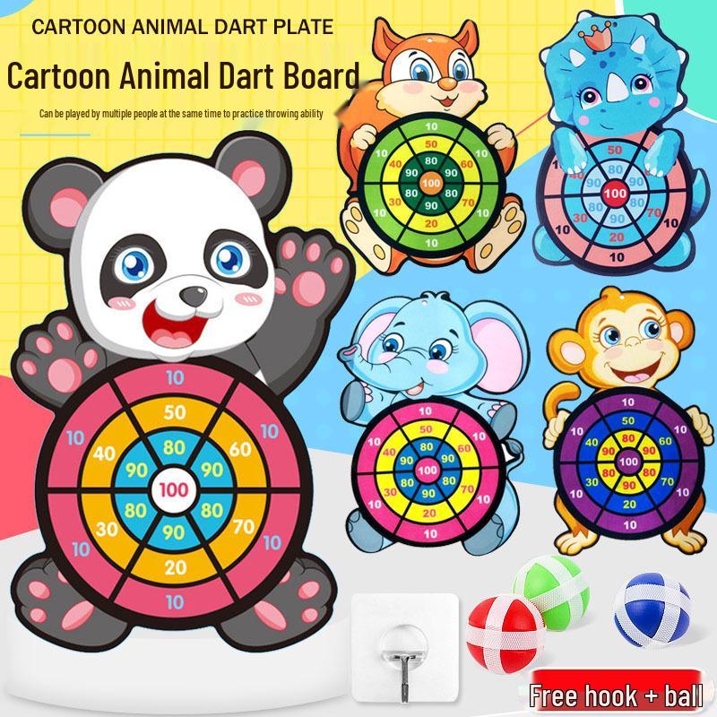Интерактивная детская липкая мишень для дартса для игр в помещении и на открытом воздухе