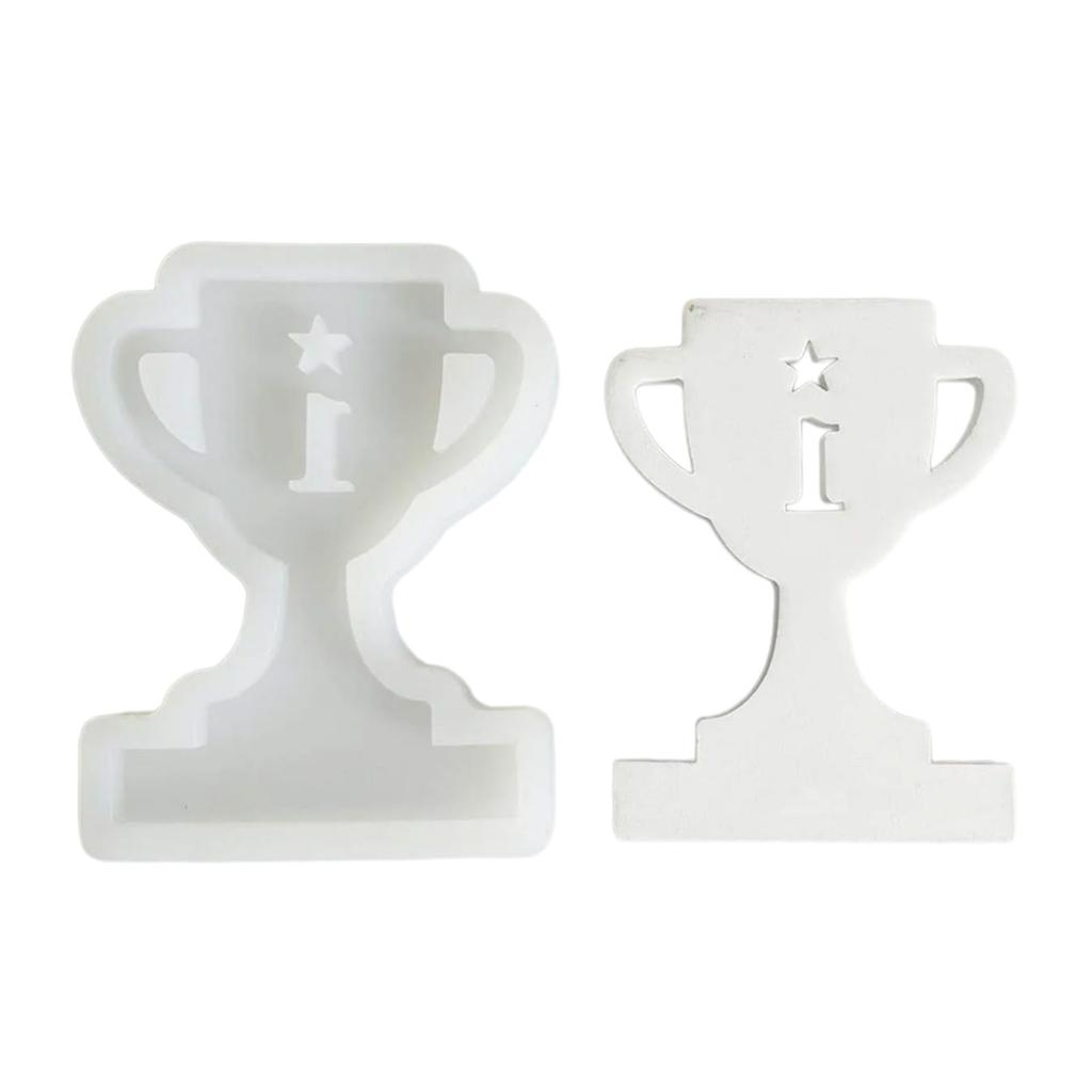 Trophy Silicones Molds for Art Craft Mushroom House Resins Molds Pig Silicones Molds Cupcake Gift Case Silicones Molds