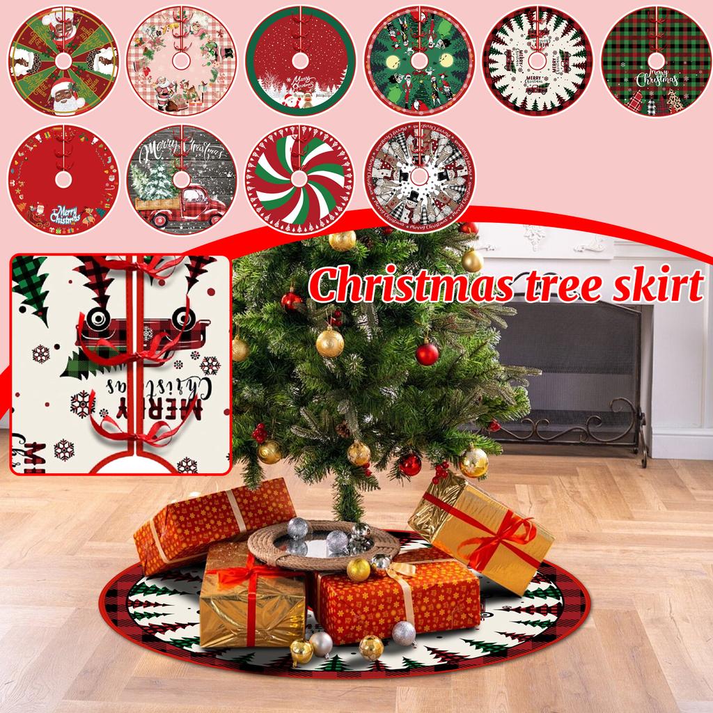 Christmas Tree Skirt Christmas Tree Bottom Decoration Tree Skirt Decoration