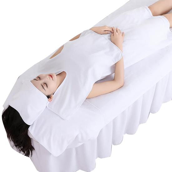 4 шт./компл. набор полотенец для спа, мягкий, впитывающий, U-образный, защищающий шею, тюрбан, подушка-кровать