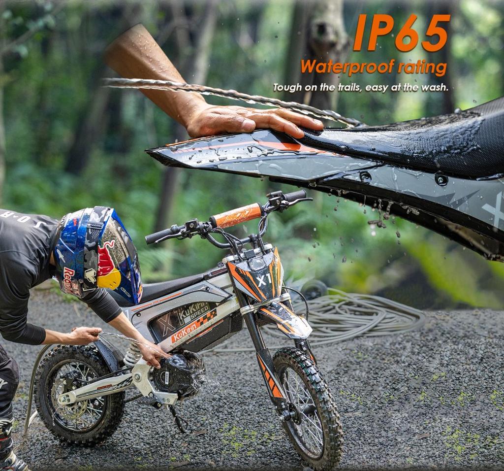 Kukirin X1 peak 2000W48V20.8Ah Full Suspension Falcon 3-Speed System Max 50km/h Off-road E-Motorcycle