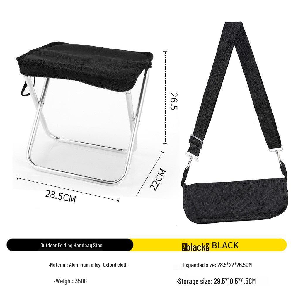 Ultra-Light Portable Folding Aluminum Camping Stool