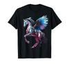 Pegasus Robot Art Animal Horse Geometric Graphic Unicorn T-Shirt