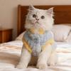 Cats Fuzzy Vest Winter Warm Outfit Cat Daily Outing Clothes Fluffy Pets Coat Cute Dog Sweater for Girl Boy Kittens Puppies Small Dogs