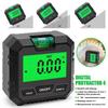 Lcd Screen Digital Level Box Accurate Angle Protractor Angle Bevel Tester  Measuring Tools