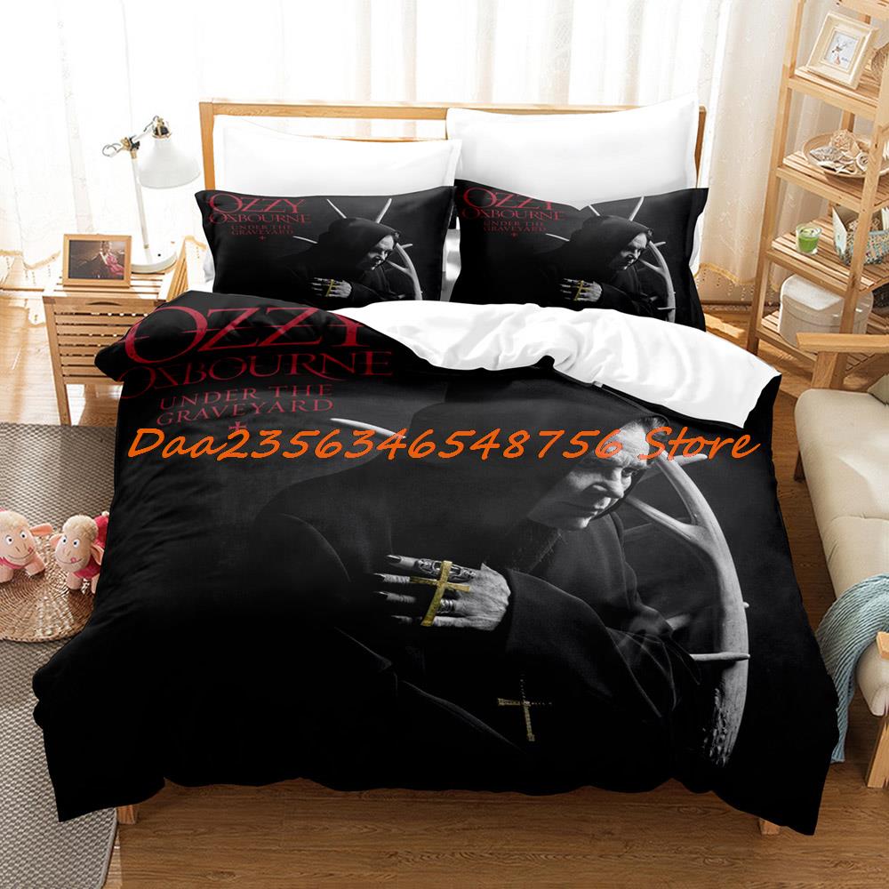 Comforter Ozzy Osbourne Bedding Set Single Twin Full Queen King Size Bed Set Aldult Kid Bedroom s Hip Hop Bed