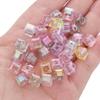 1300Pcs Acrylic Imitation Glass Three-Dimensional Magic Square Beads For DIY Bracelets Necklaces Jewelry Making