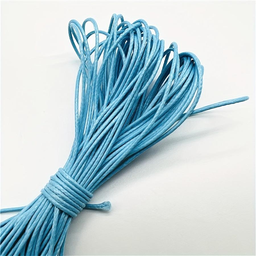 1 Pc PU Leather Waxed Cord, Non Elastic, 0.5mm 0.8mm 1mm 1.5mm 2mm, 5yd or 10yd, for Jewelry Bracelets Keychains and Beading