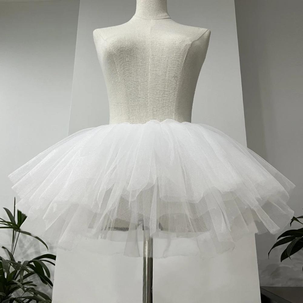 4 Layers Ballgown Petticoats Puffy Boneless Petticoats New Lolita Underskirt Women
