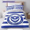 Pompey Bedding Quilt Set Quilt Cover Pillowcase Home Decoration Birthday Gift (1 * duvet cover + 2 * pillowcase, without core)