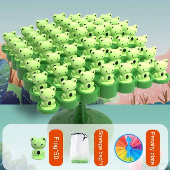 1 набор игра «Дерево баланса с лягушками» с 50 шахматными штрафными фишками