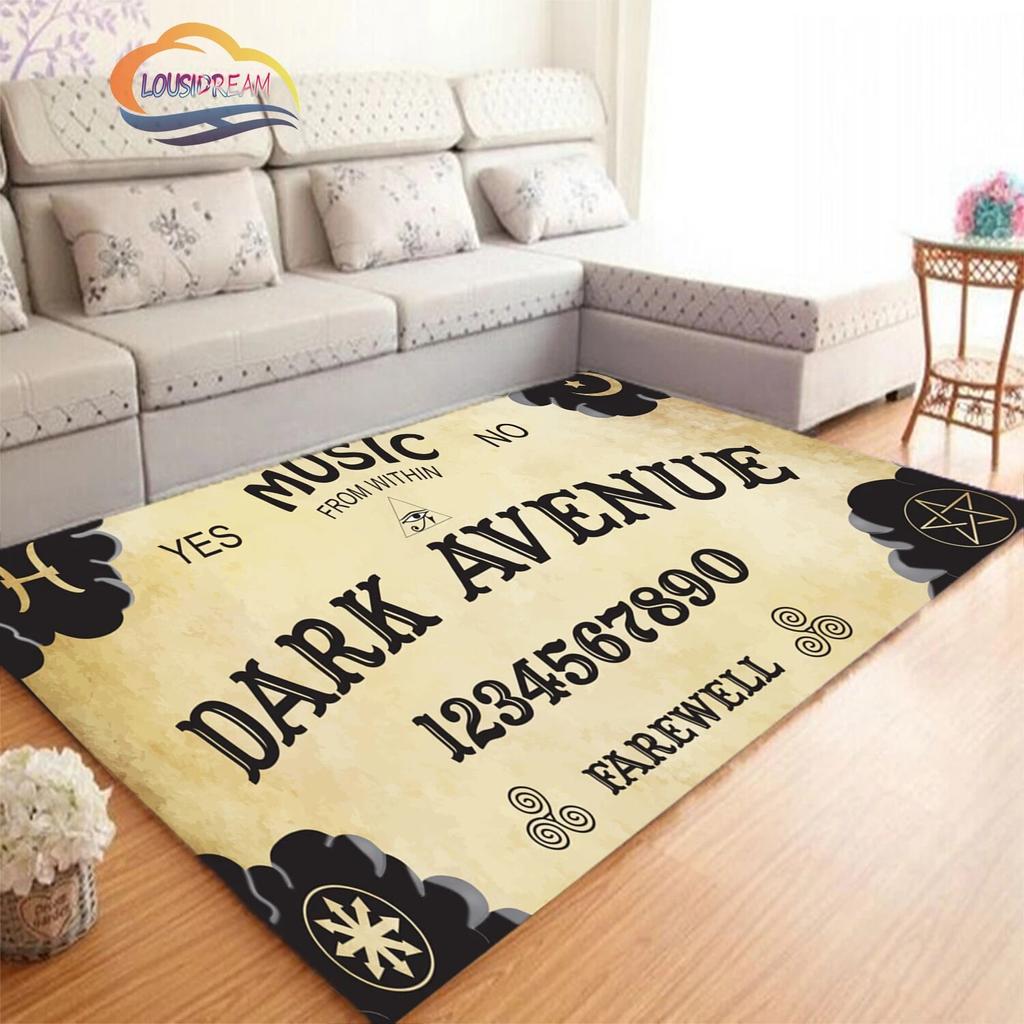 Ковер для гадания, ковер для колдовства, доска для спиритических сеансов с руками, оккультизм, для гостиной, большой декоративный напольный нескользящий коврик