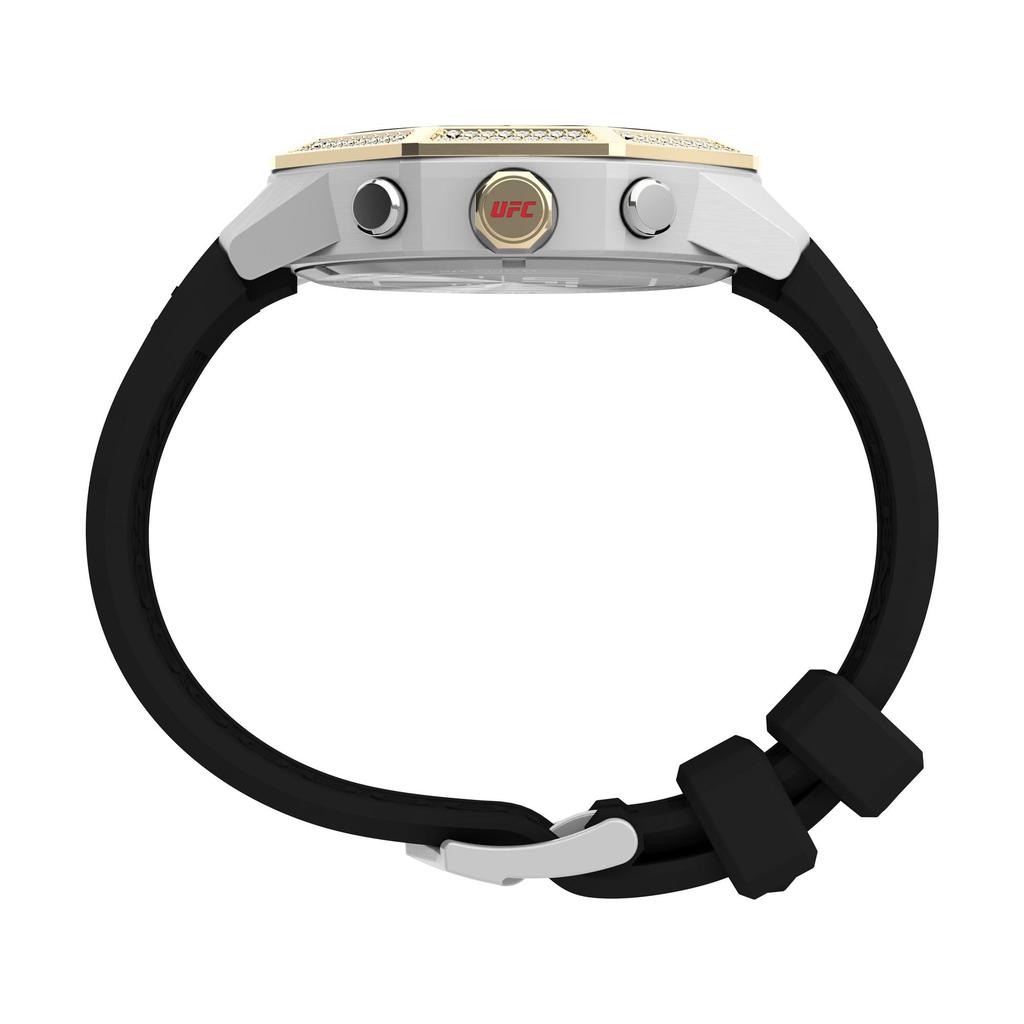 Часы UFC King Strap Black Dial Stainless Steel Acrylic Quartz Watch Brand TW2V99200 Black [TIMEX] Mens [Товар]