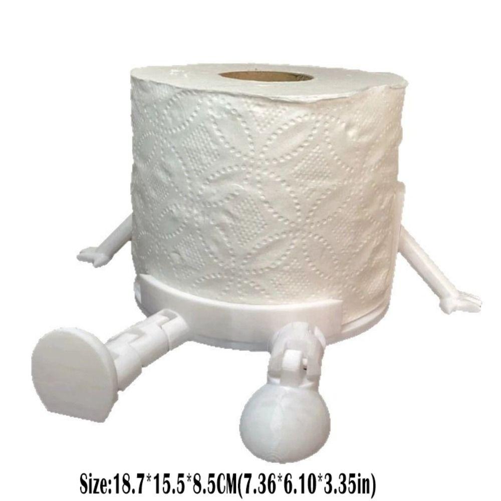 Novelty Toilet Paper Holder Fun Addition Bathroom Decor Accessories