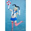 Shimakaze Косплей Аниме Kantai Коллекция Shimakaze Косплей Костюм Униформа для Девочек Парик Платье Матроски Костюм Хэллоуин Вечеринка