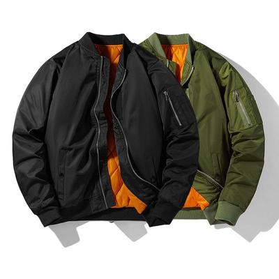Мужская осенне-зимняя куртка-пилот MA1 - Хлопковая бейсбольная куртка и рабочая куртка