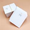 50Pcs White Hairpin Card Trinket Bow Display Cards Cardboard Packing Paper