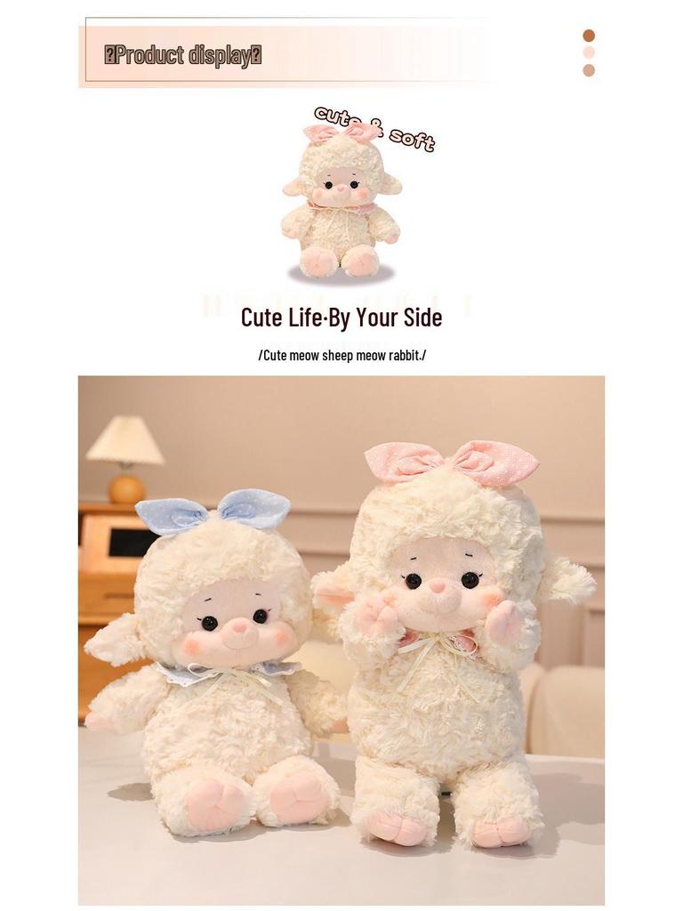 Original Fairy Tale Series: Cute Plush Rabbit Doll Pillow
