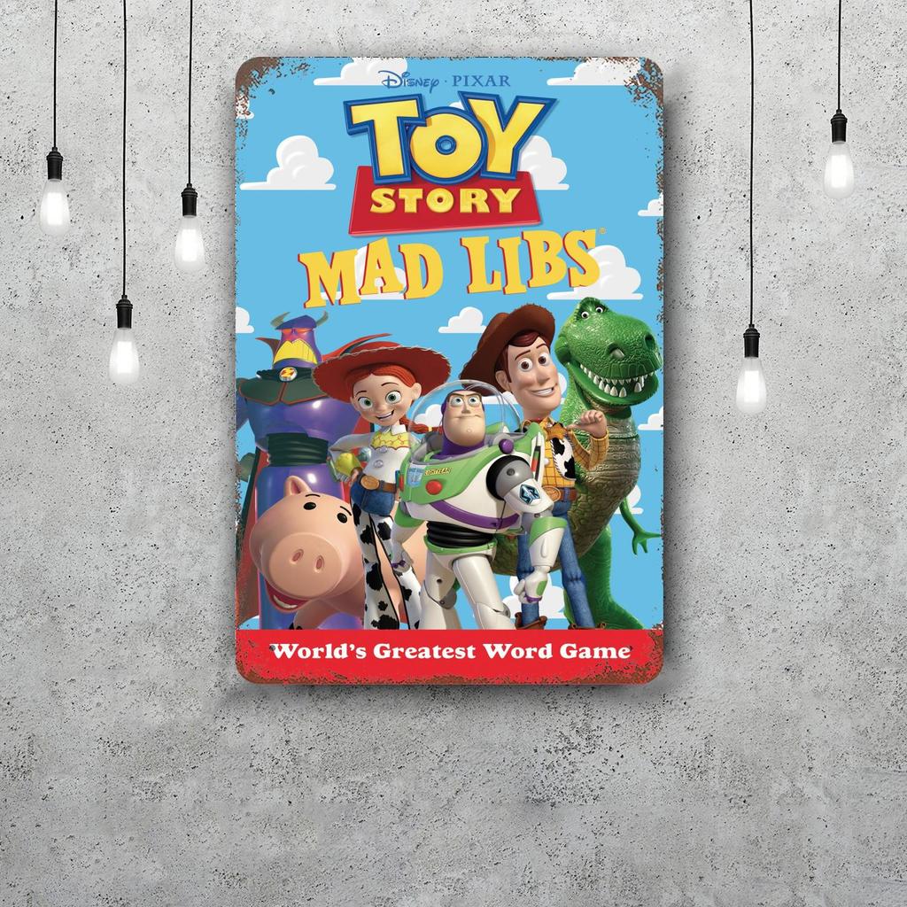 MINISO The Pixar Story Funny Bar Metal Sign, Retro Plaque, Vintage Sign, Alcohol Drinker, Pub, Club, Kitchen Wall Decoration