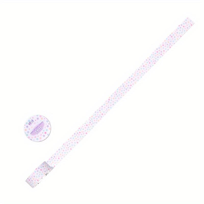 6 стилей 1 рулон/упаковка серия звездных пожеланий симпатичная рамка липкая лента руководство по использованию материала для самостоятельного украшения