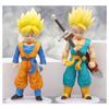 4 шт./комплект 18-20 см Средний размер Фигурка Dragon Ball Супер Сайян Сон Гоку Транкс Трункс Готен Фигурка Модель Куклы