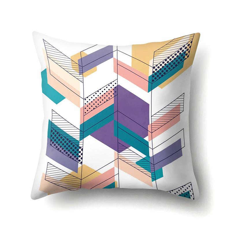 Polyester Pillowcase Automobile Decoration Home Printed Pillowcase