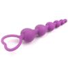 New Heart Beads Soft Anal Plug Anus Toys Big Balls Silicone G-Spot Stimulating Butt Plugs Adult Sex Couple Sexy