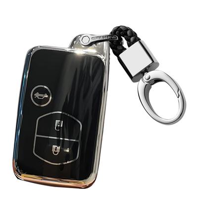 [TECART] Чехол для ключа Toyota, Держатель для ключей, Обложка для ключа, Чехол для смарт-ключа, Сумка для ключей,