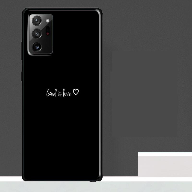 Чехол с цитатами из Библии для Samsung Galaxy S25 S24 S23 Ultra S9 S10 S20 S21 S22 Plus S23 FE S25 FE