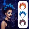 Comfortable Halloween Hairband Fire-Shaped Fire-Shaped Headband  Cosplay Party