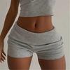 2025 узкие шорты для девушек с талией, уличные женские обтягивающие шорты с обтягивающими бедрами, обтягивающие спортивные брюки