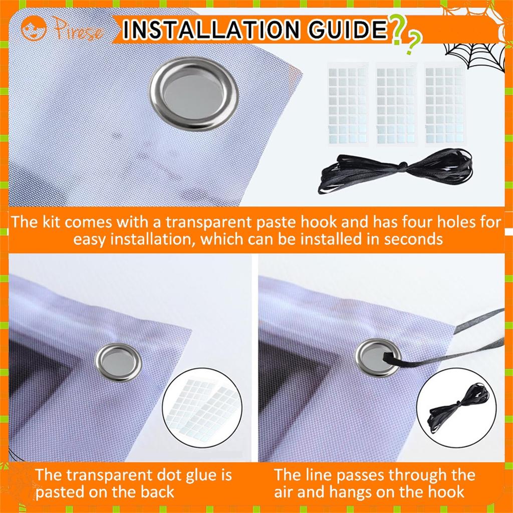 Набор для украшения багажника или украшений - Хэллоуинские украшения для автомобиля, страшная наклейка с лицом ведьмы, декор для автомобиля для улицы, гаражной арки, двери, стены, окна, дома с привидениями