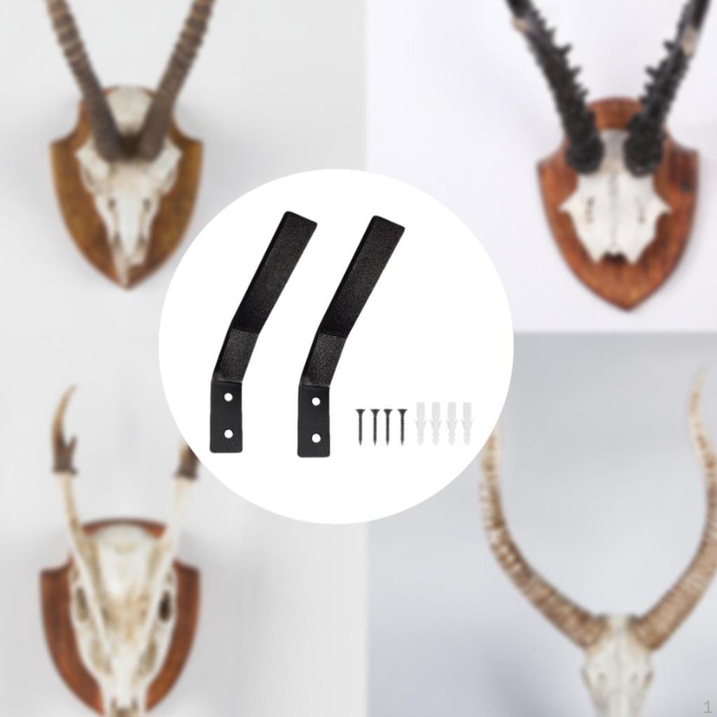 Кронштейн для крепления черепа оленя на стену, простая установка, декор для дома и сада