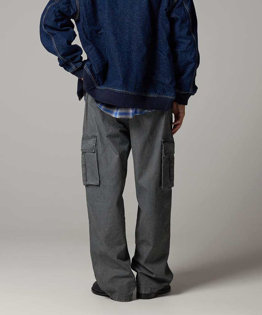 Dickies Брюки-карго из стираного холста с уткой, цвет угольный