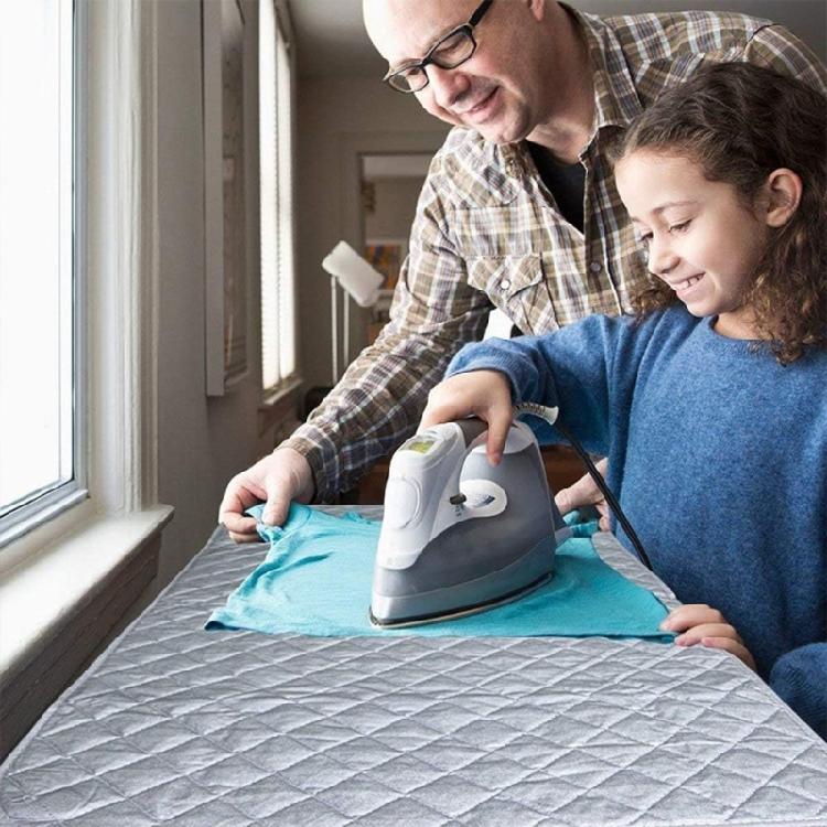 Home Ironing Pad Portable Heat Resistant Garment Press Pad for Daily Clothing Care in Dorm or Travel Packing Use