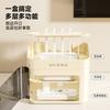 Router storage box Household multi-layer wireless wifi TV set-top box Shelf Cream wind plug-in board Storage box