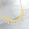 Natural Shell Necklace Ultralight All-Match Easy-wearing Handmade Crochet Shell Choker Collar Women Jewelry Accessories