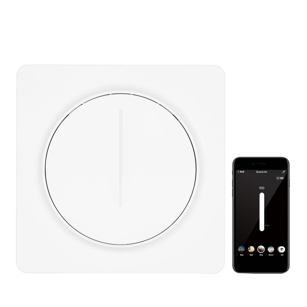 Smart Zigbee Light Switch Compatible with Alexa Google Home with Remote Control Single-Pole Neutral