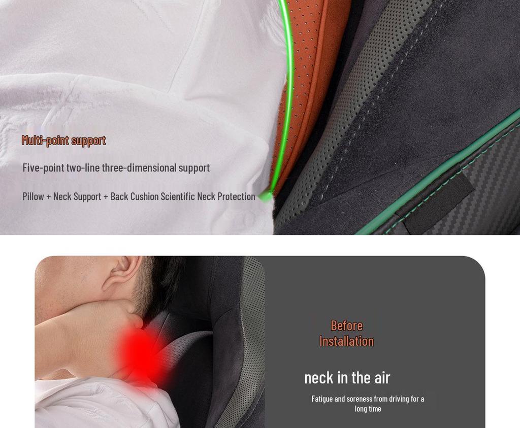 Подушка для защиты шеи и подголовника Leapmotor C10/C11/C16/B10/B01 - Поддержка подушки автомобильного сиденья