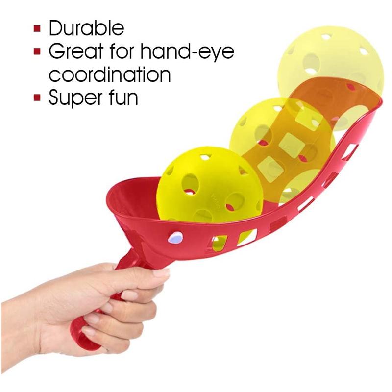 1 комплект Детская игрушка с шариком-совком Спорт на открытом воздухе Игра с ловлей мячей Набор Игрушки для интерактивной игры родителей и детей Садовая игра с подбрасыванием