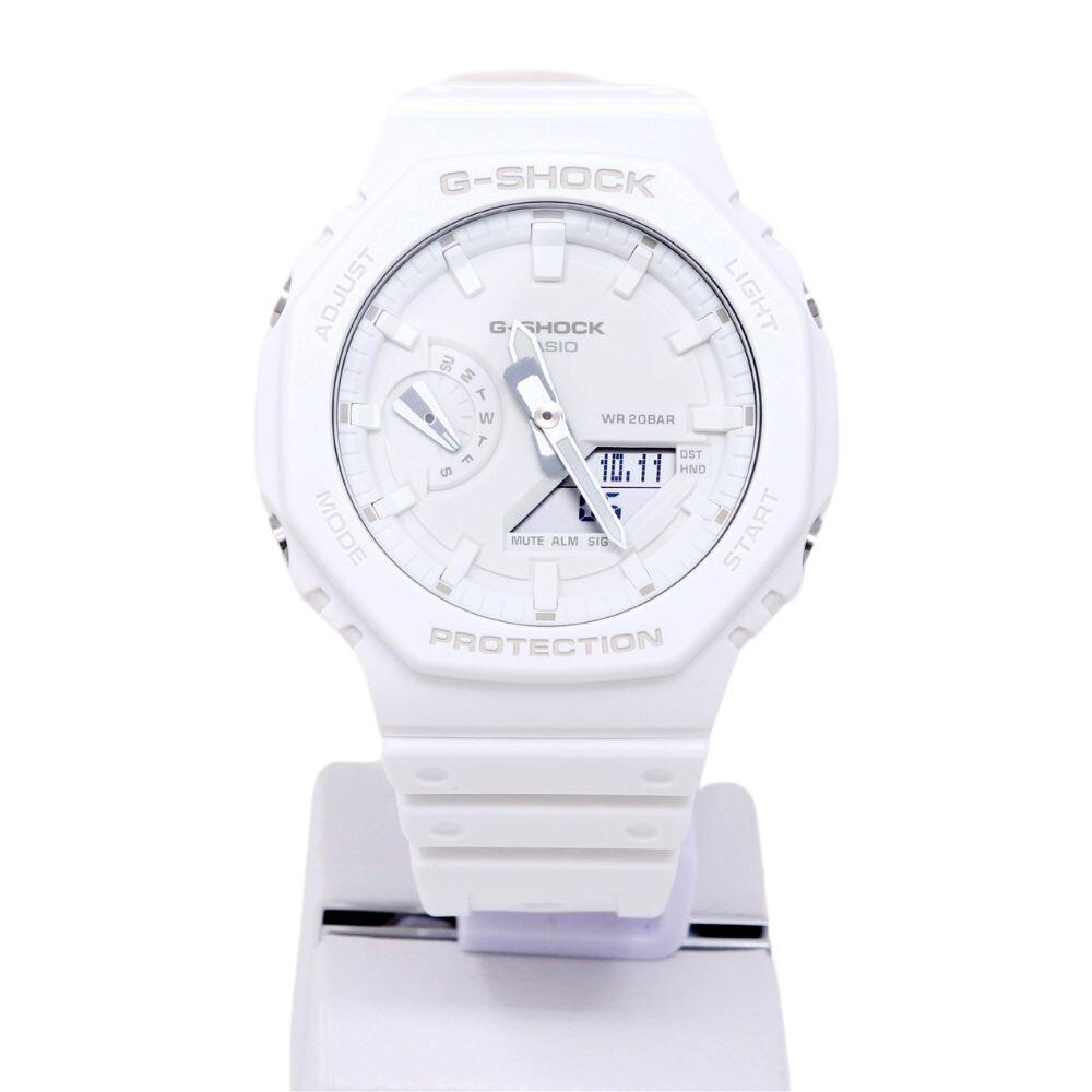 Casio Часы Белые G-SHOCK GA-2100-7A7JF G-SHOCK