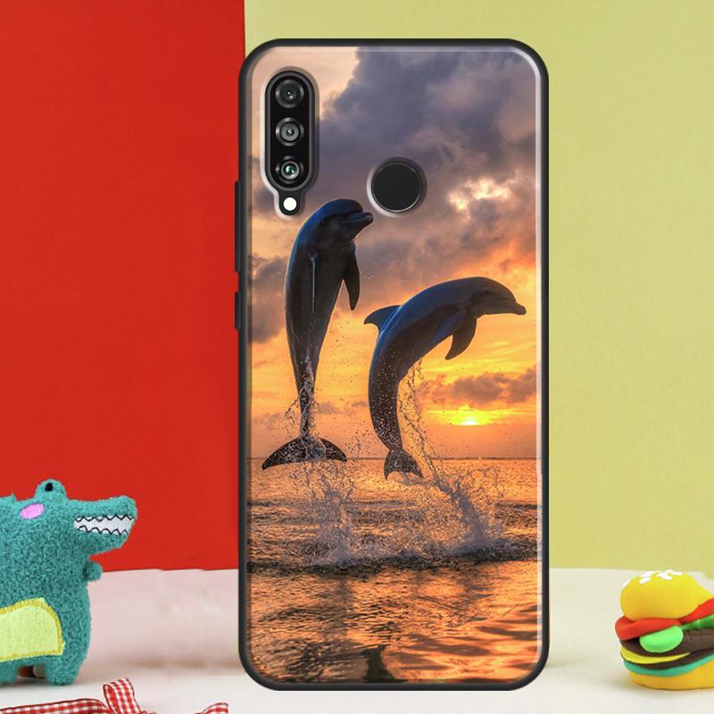 Чехол Ocean Dolphin для Huawei Nova 5T 9 10 SE 12i 12s 11i Y91 Y90 Y60 Y70 Y72 Y61 P60 P30 Pro P20 P40 Lite