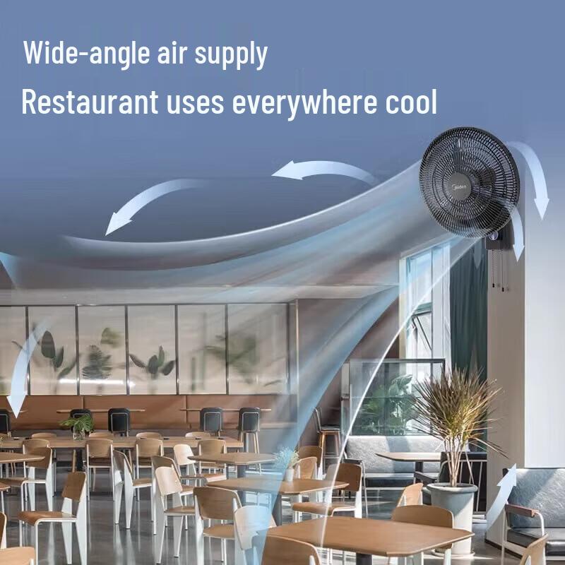Midea Wall-Mounted Oscillating Fan