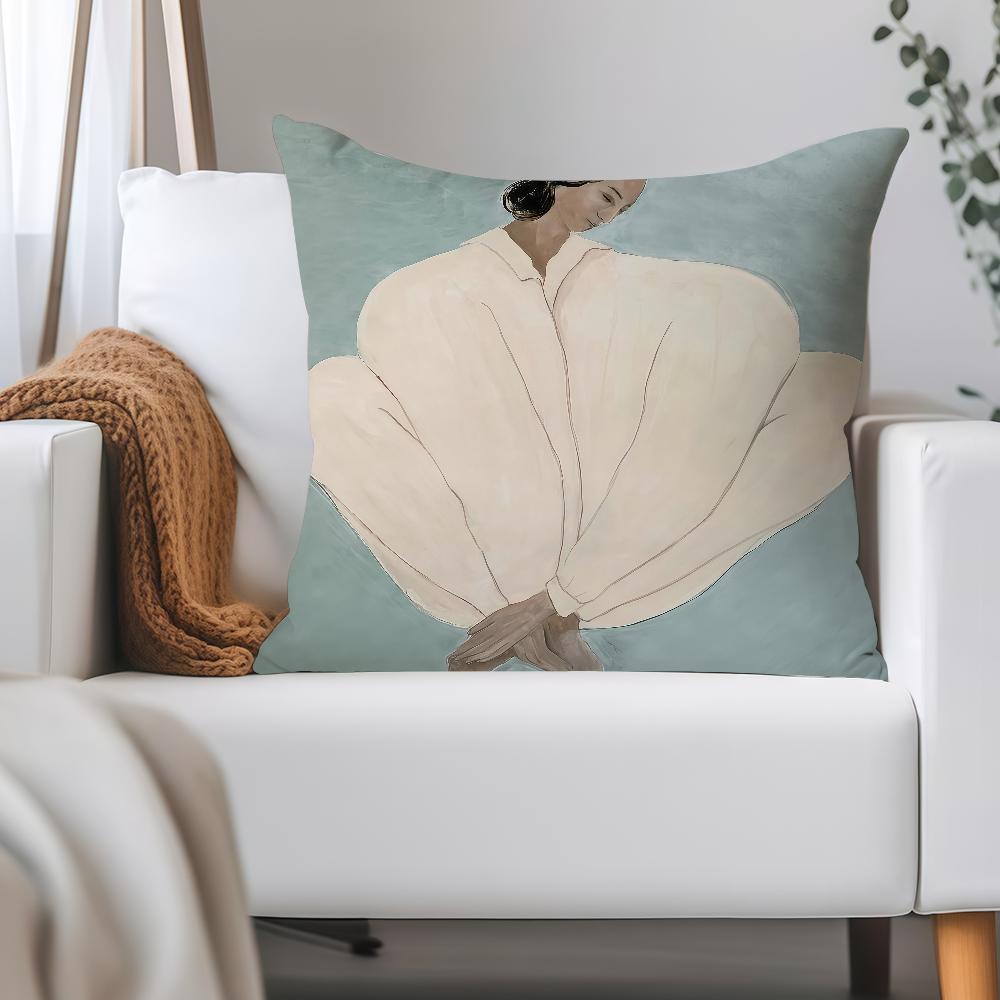 Линейный рисунок S-софия Линд Наволочка Применимое пространство Для гостевых комнат Интерьеры Автомобили Офис Украшение дома