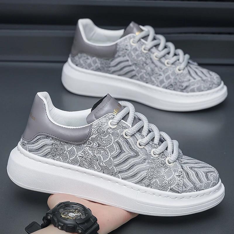 Последние повседневные кроссовки на шнуровке для пар с толстой подошвой, универсальные как для мужчин, так и для женщин, популярные парусиновые туфли для скейтбординга, размер 39-44