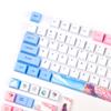 118 клавиш/комплект OEM-профиль Blue Girlish Keycap для механической клавиатуры PBT Dye Sublimation для клавиш Лучший подарок для