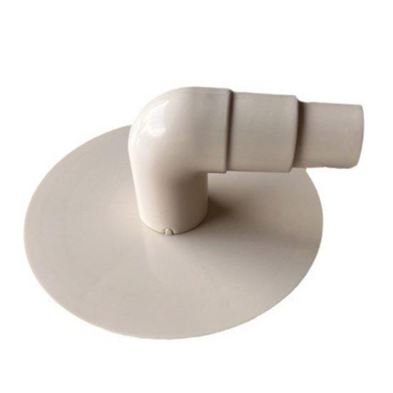 Pool Vacuum Adapter Plate Pool Skimmer Adapter with 90-Degree Elbow 8929 Replacement for Swimline Skimmer In-Ground Pools