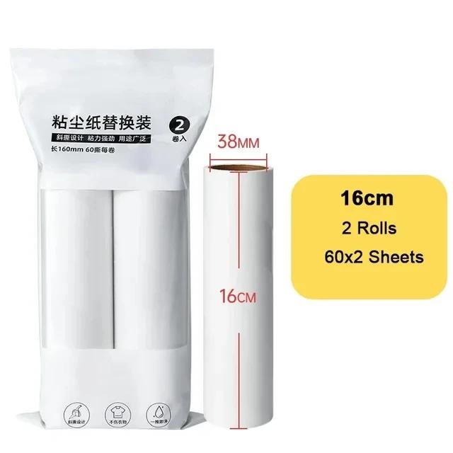 Pet Hair Remover Long Handled Cotton Roller Suitable for Wide Adhesive Cleaning of Sofas and Carpets, Easy To Tear