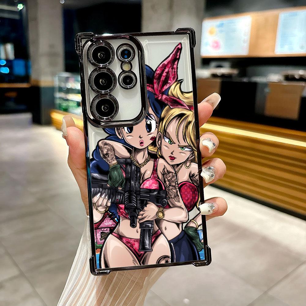 Чехол для телефона Samsung Galaxy S26 Ultra с изображением Веджеты из Аниме Dragon Ball Для Samsung S26 S25 S24 S23 S21 Ultra S20 FE S25 Plus Мягкий чехол